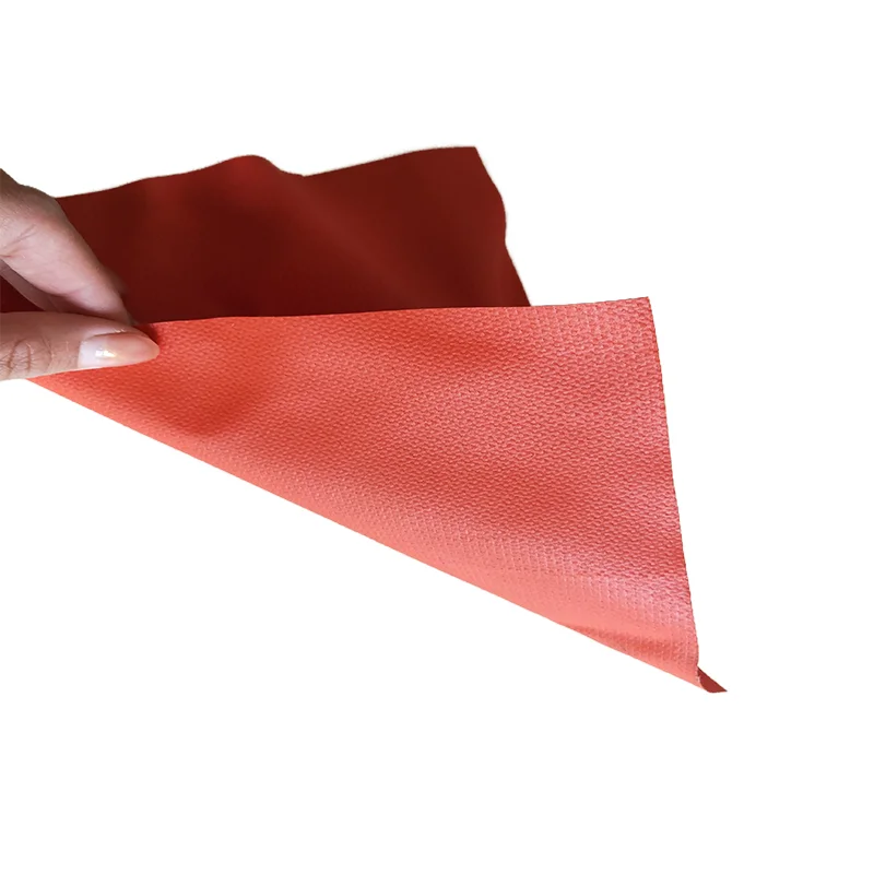 Pu coated fiber glass fabric insulation fireproof silicone rubber coated fiberglass cloth