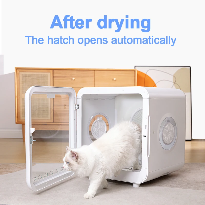 Customized Amazon Best Selling Wholesale Price 72L Mute Cat Cool Warm House Smart APP Control Dog Fast Drying Machine
