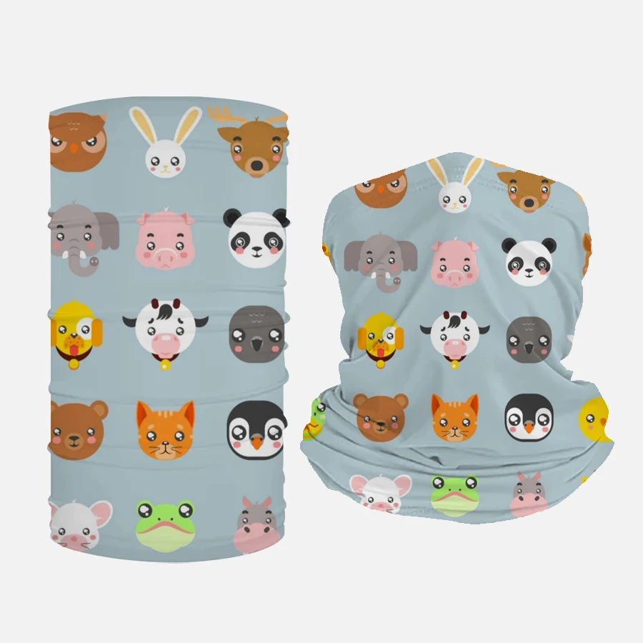 2024 promotional Wholesale Recycled Bandana Polyester Seamless Camo Tube Face headwear Microfiber Recycled Bandana