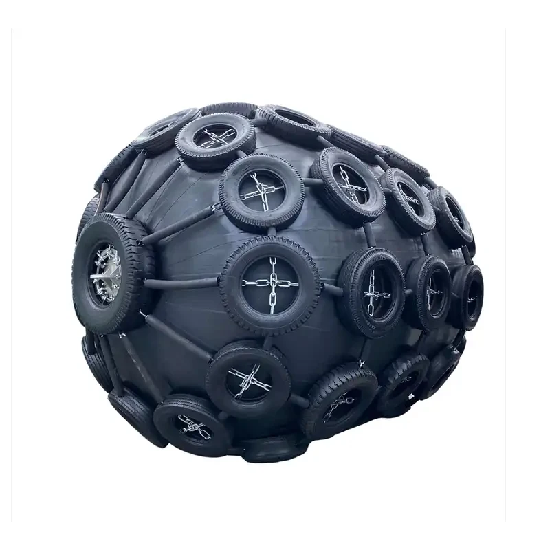 Marine pneumatic rubber fender used for dock or berthing