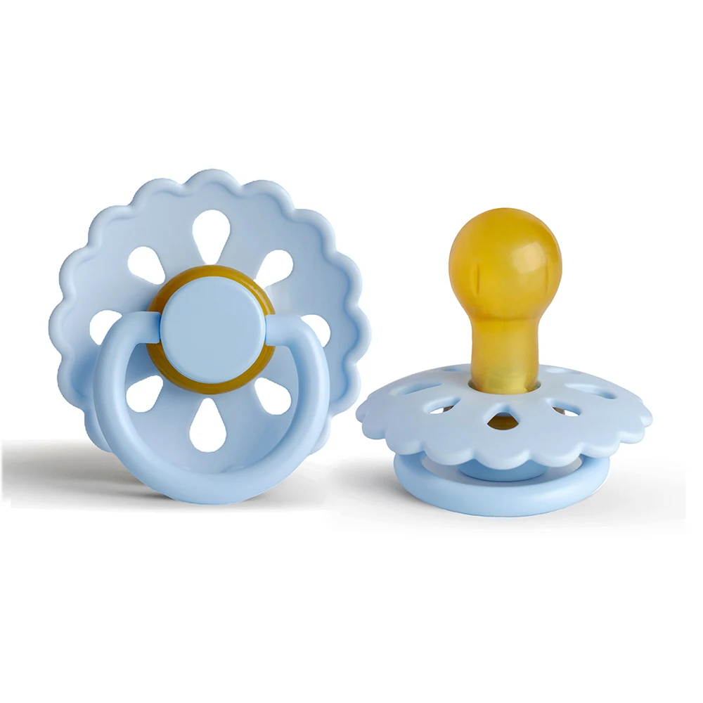 New Design Hot Selling BPA Free Chupete Soothing Teether Toy Soft Round Head Silicone Dummy Teat Natural Latex Baby Pacifier