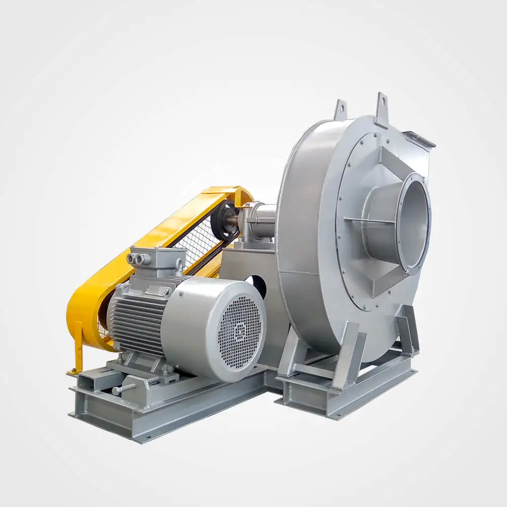 250mmWG pressure belt driven centrifugal blower fan