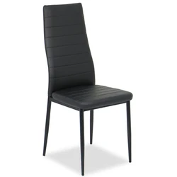 Hot Sale Home Furniture PVC or Fabric Wholesale Dining Chair Metal Leg cheap free sample dining room chairs for sale