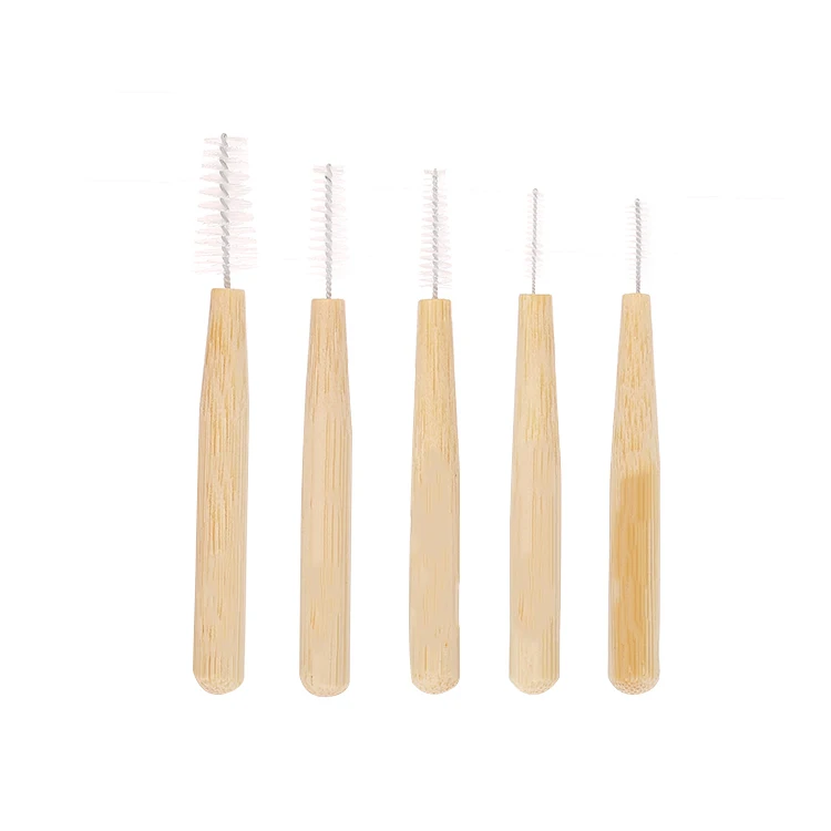 
Best selling eco friendly biodegradable bamboo interdental brush 