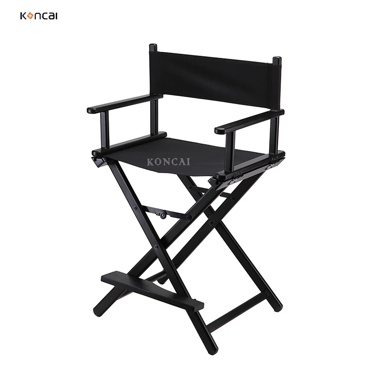 FAMA Certificated Factory Comfortable Aluminum Beauty Salon Chair Cheap Folding Director Chair Portable Makeup Chair