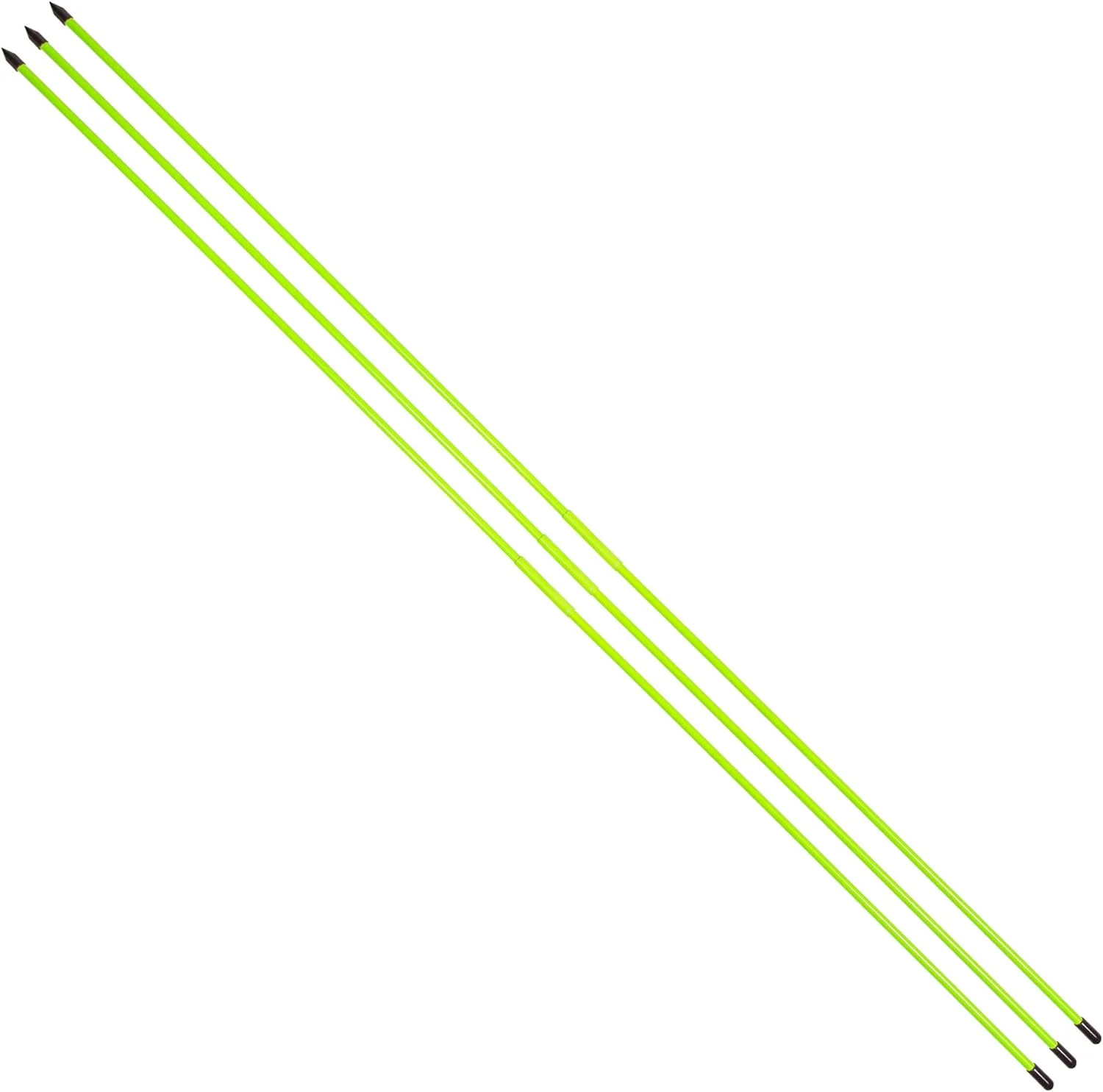Golf Alignment Aid Practice Rods Golf Alignment Training Sticks 3 Pack 48 Inch for Golf Sports