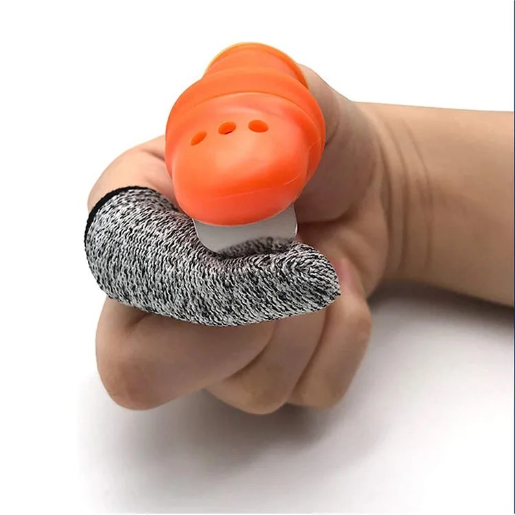 Anti-Cut Finger Cover Finger Protector Sleeve Cover Peel mittens Picking Kitchen Tools Protector Kitchen Gadgets