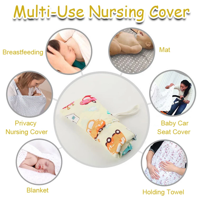 Famicheer BSCI stretchy nursing cover car seat and