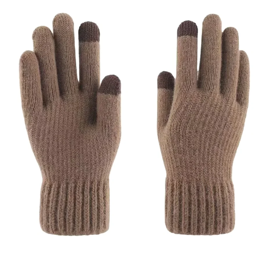 Winter Full Fingers Magic Gloves Cold Weather Adult Knit Gloves Women Men Warm Stretchy Knit Gloves