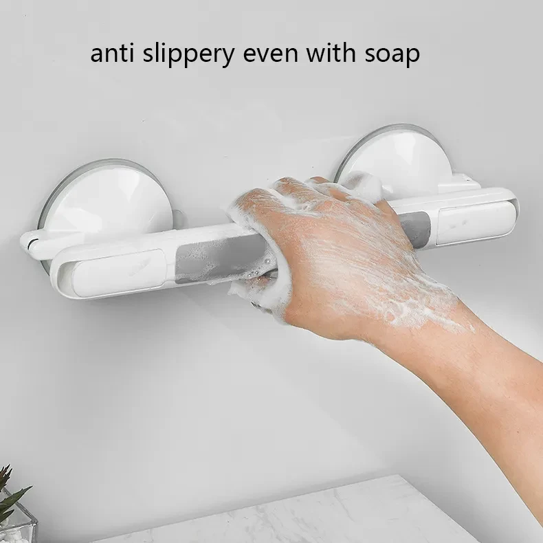 Top Rated Suction Grab Bar Anti-slipping Hand Handle Grip Safety Cup for Bathroom