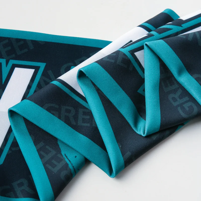 Wholesale Promotion Scarf Flag Custom Design Logo Country Soccer Sports Team Football Fans National Flag Scarf Tassel Scarves