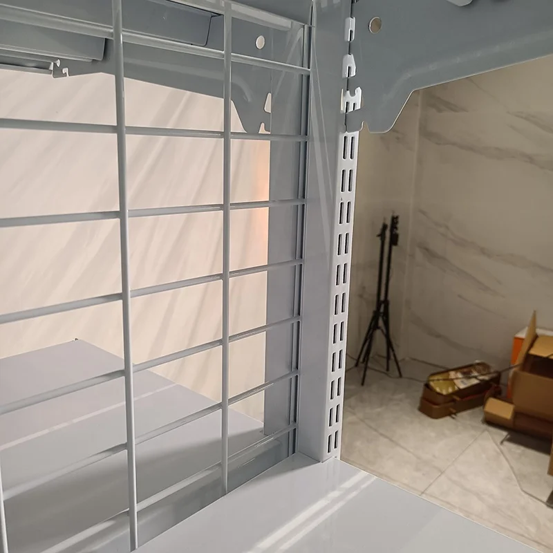 factory price multi layers steel supermarket shelf/ high quality metal double/single sided fixed/rotary used gondola shelves