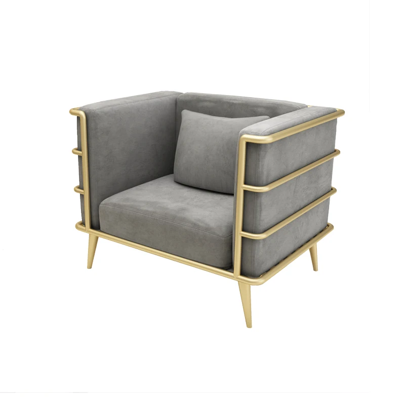 
Professional Production Luxury gold coffee table and chairs hotel home table chair cha 