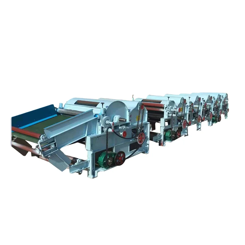 textile raw material machines polyester fabric recycling machine