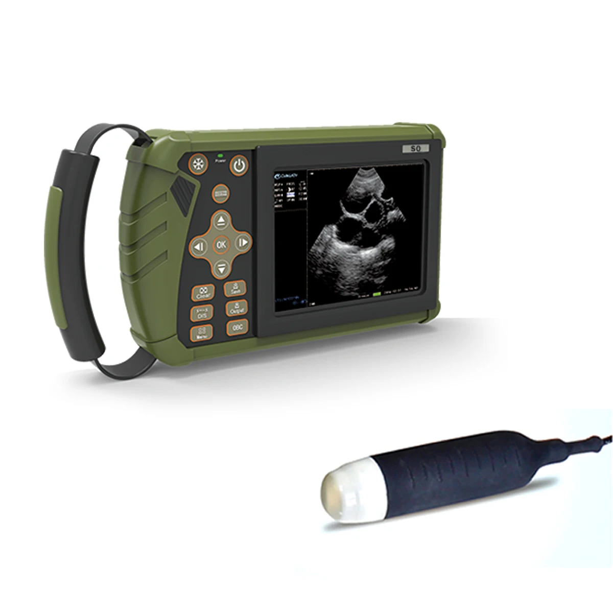 Inspection instrument vet check animal pregnancy diagnostic system ultrasound scanner