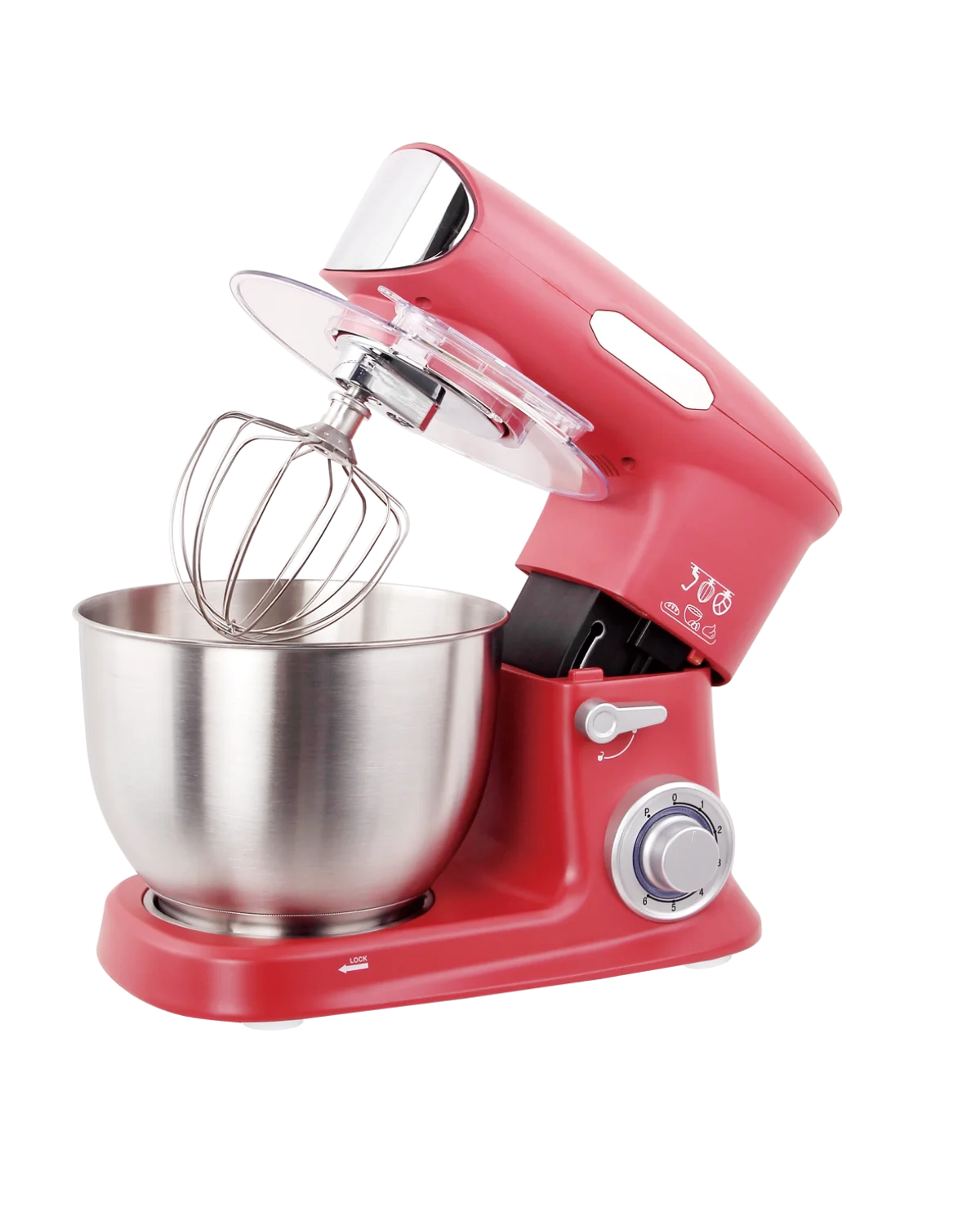 Low Noise 1500W 7L Household Electric Stand Mixer Die-Casting Material Super Silent Stand Mixer