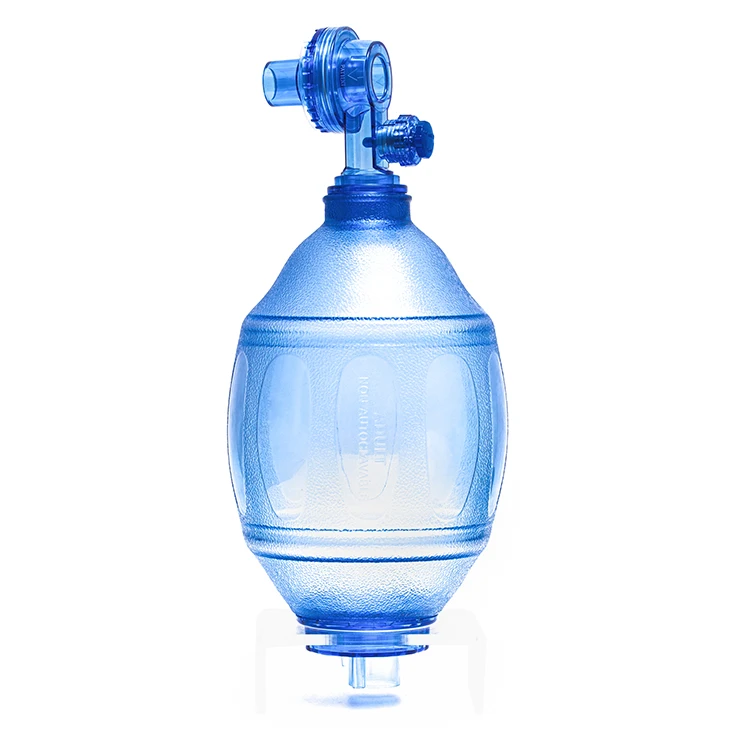 Ambu bag peep valve for pediatric neonates with reservoir manual pvc resuscitator ambu bag xiamen winner