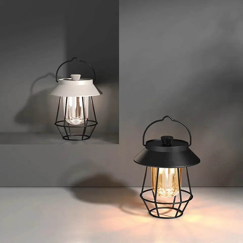 Portable LED Camping Lantern Flashlights IPX4 Water Resistant Lamp for Camping Hiking