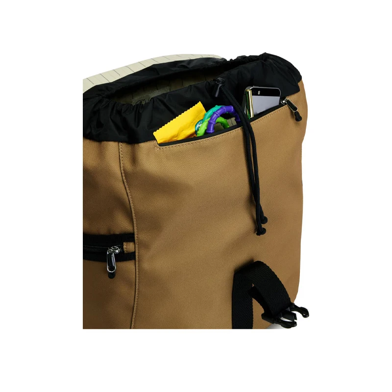 Custom Logo Portable Mummy Diaper Backpack Manufacturer Design Flap Top Daddy Diaper Backpack Mummy Nursing Backpack
