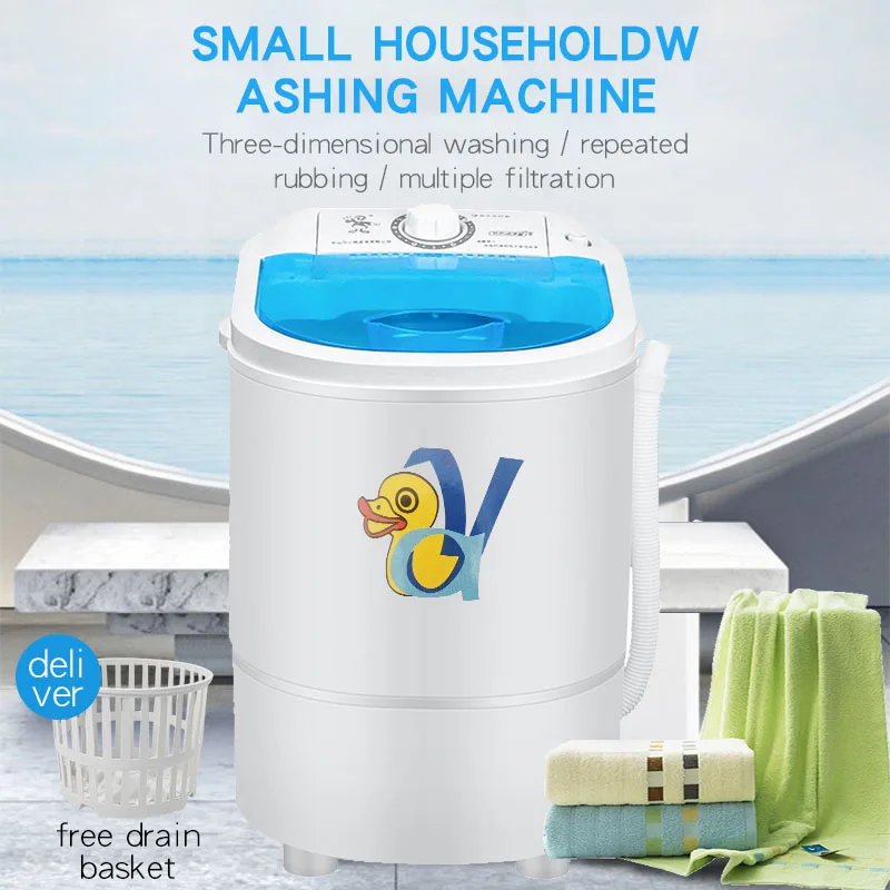 4.5kg small washing machine semi-automatic single-tub washing machine for laundry