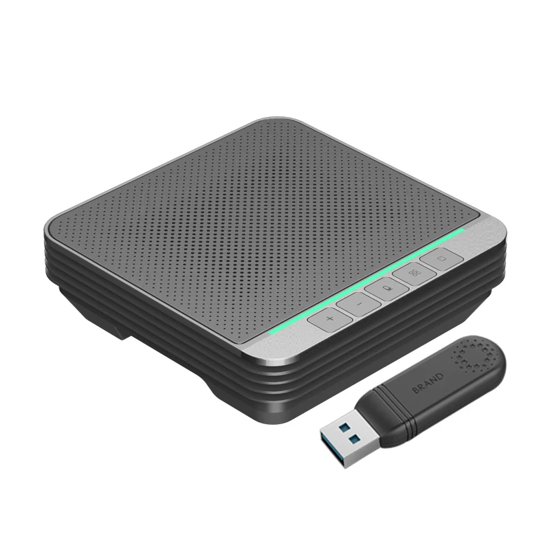 Настольный микрофон конференции громкой связи USB 2 4G беспроводной HSD-MC300W на конференциях