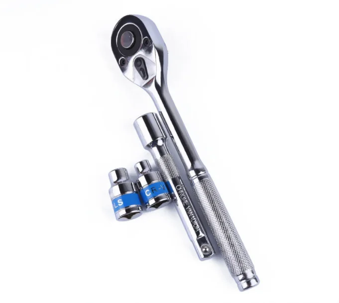 12 шт. 1/2 дюймов хром-ванадиевая сталь механик ключ с храповым механизмом Набор торцевых головок металлической коробке