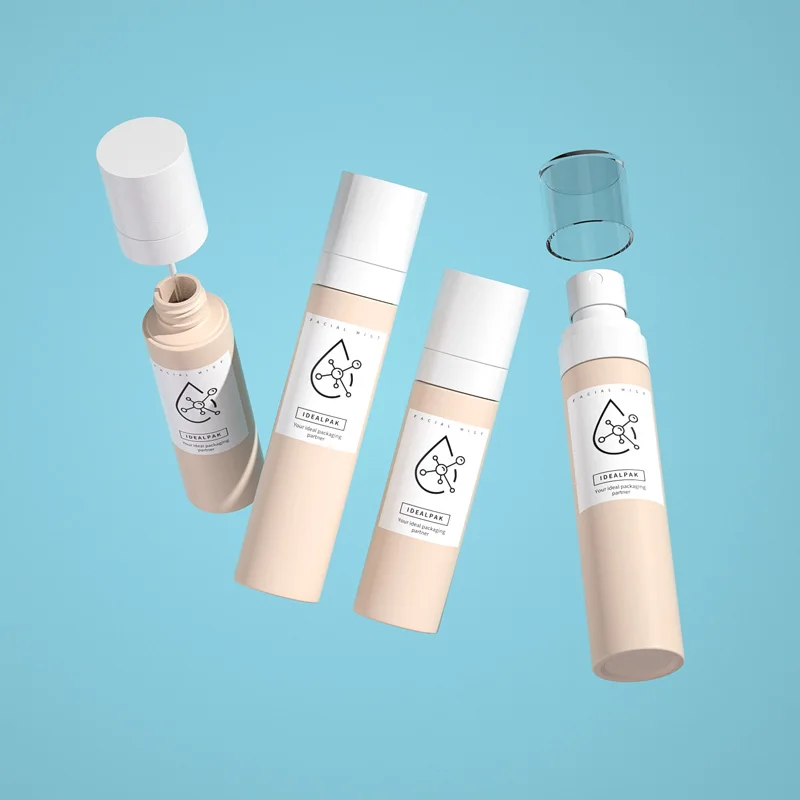 60 80 100 120 Ml Recycled Plastic Cosmetic Packaging Moisturizing Setting Fine Mist Spray Bottle