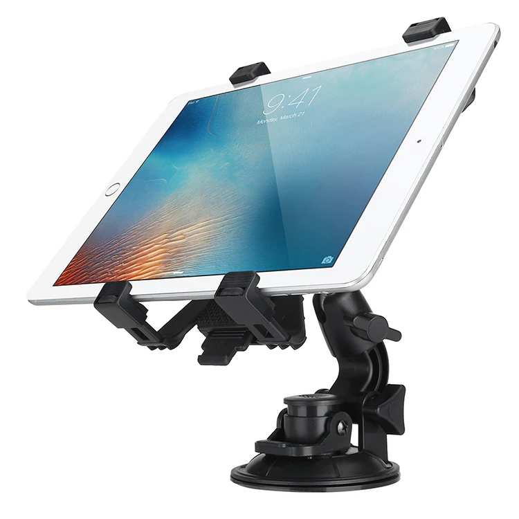 Универсальный автомобильный держатель для планшета на присоске, держатель для планшета, подставка для автомобиля, приборной панели, кухонный настенный держатель для iPad/Galaxy Tab