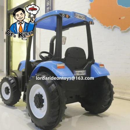 Wholesale 12V electric ride on toy tractor electric for kids to ride electric carros electric kids electric