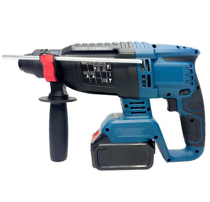 INNO Heavy Duty Household Cordless SDS Lithium Hammer Drills Drill Machine With Anti-slip Handle