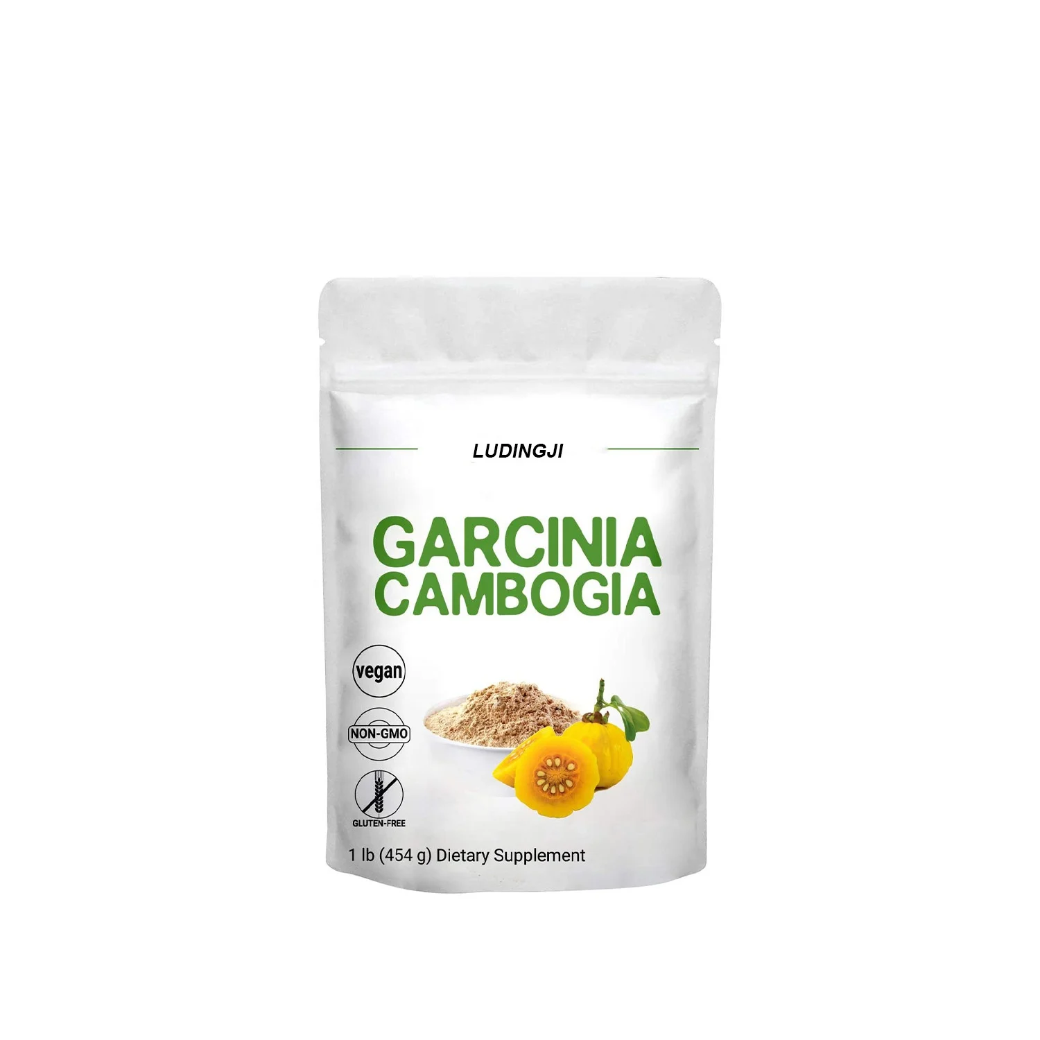 Pure Garcinia Cambogia Powder Natural Appetite Suppressant and Fat Burn Supplements for Men and Women