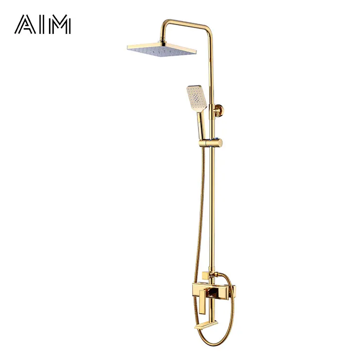 Цель оптовая продажа 4x4 портативное оборудование для ванных комнат Ванна Душ Смесители для ванной комнаты Набор