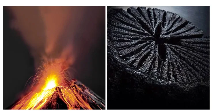 DAMAH  Disposable 100% Cotton Washable Dark Magic Bamboo Charcoal Facial Tissue Towel