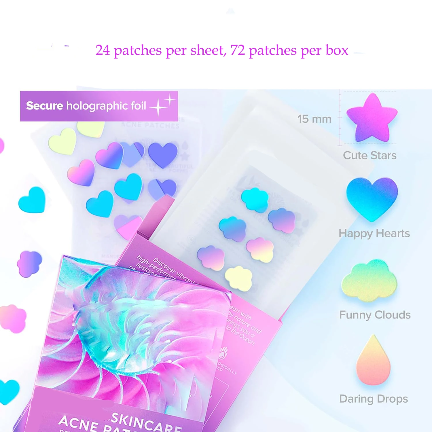 Acne Pimple Patch salicylic acid or tea tree oil Customized Acne Patch private label