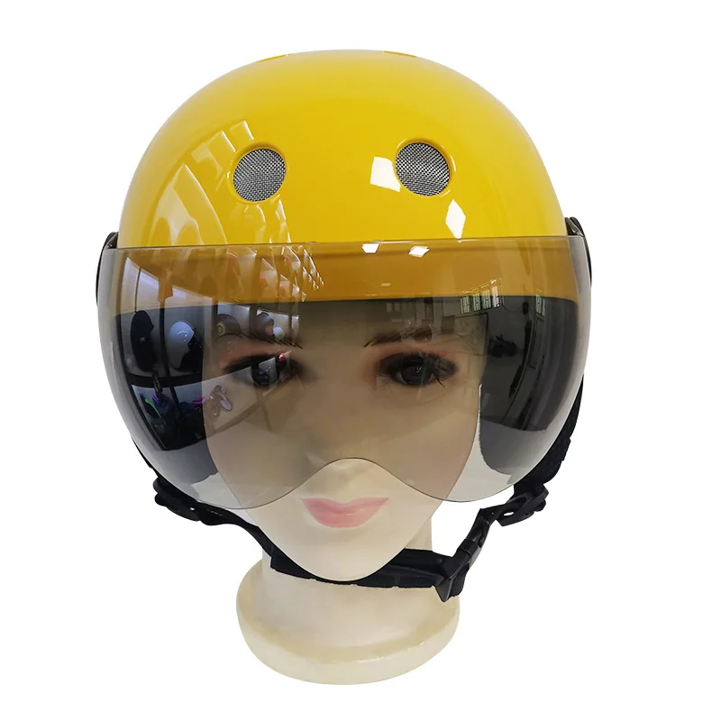 
Wholesale High Quality Skiing helmet Outdoor Sports Snowboard Skateboard Helmet With Glasses 