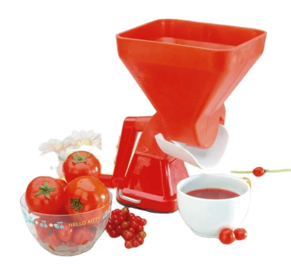 High quality  Easy Operated hand manual Plastic tomato Vegetable juicer
