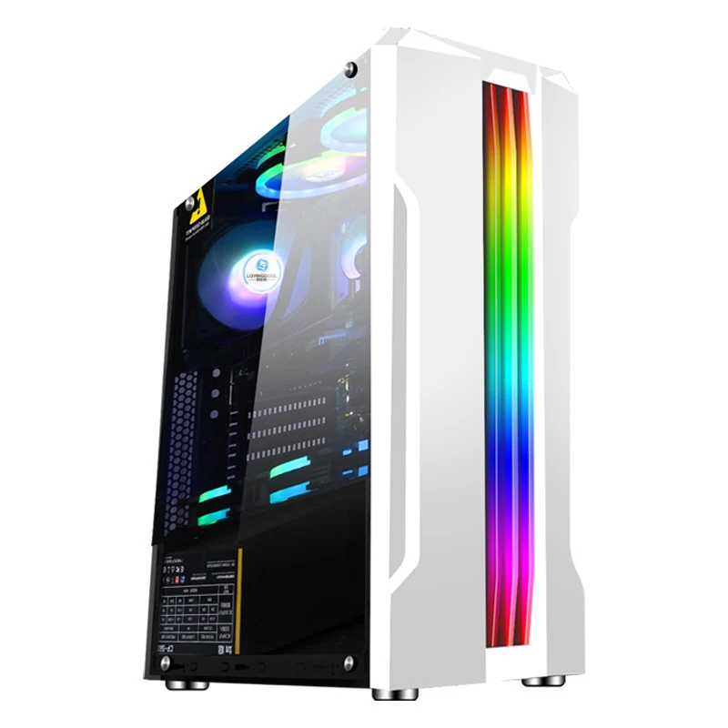 Корпус для игрового компьютера ATX & Towers серверный шкаф ПК настольного компьютер с закаленным стеклом