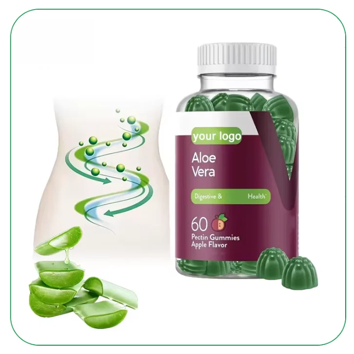 OEM Dietary Herbal aloe-emodin softgel Health supplement aloe emodin gummies for Adults Digestion & Immune Health