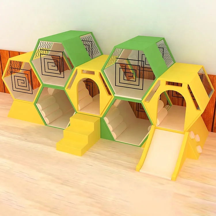 2022 New Design Soft Play Kids Baby Indoor Slide Climbing Slide Indoor Children Preschool Playground