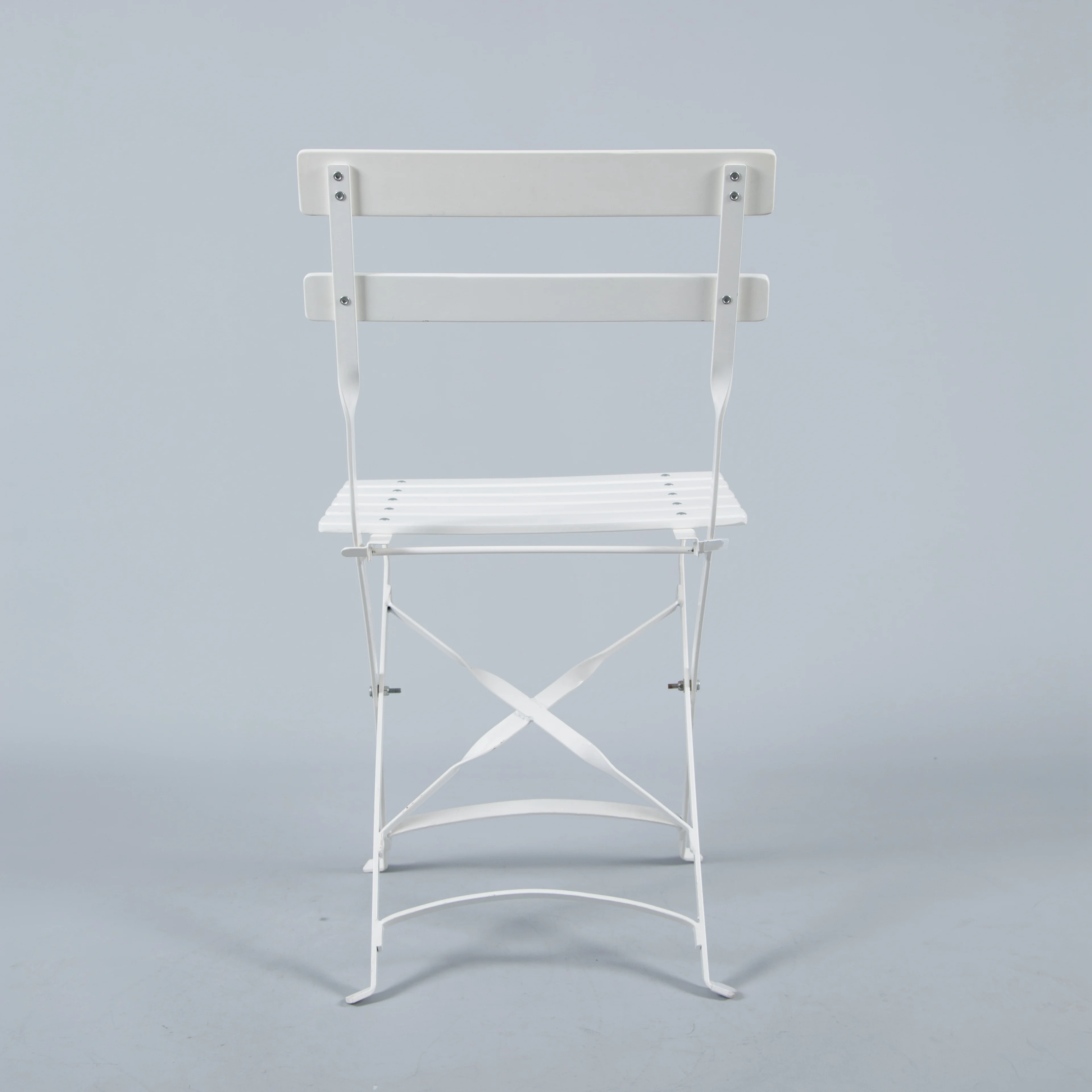 Modern Garden Outdoor Simple Metal Folding Chair for Wedding Party Events