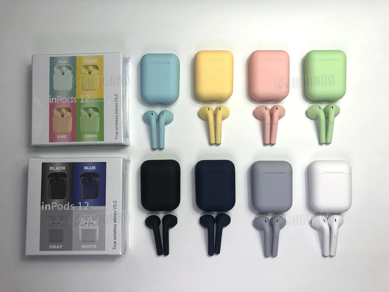 
2020 Portable Mini TWS i12 Wireless Stereo Audifonos Earbuds Jieli 6956 BT 5.0 Earphone & Headphone 