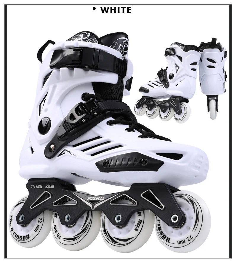 Skate Inline Profissional Speed Skate Roller Shoes Skating Roller Skate Shoes