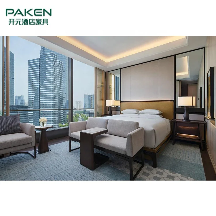 Modern Italy Luxury Queen Size Executive Hotel Bedroom Furniture