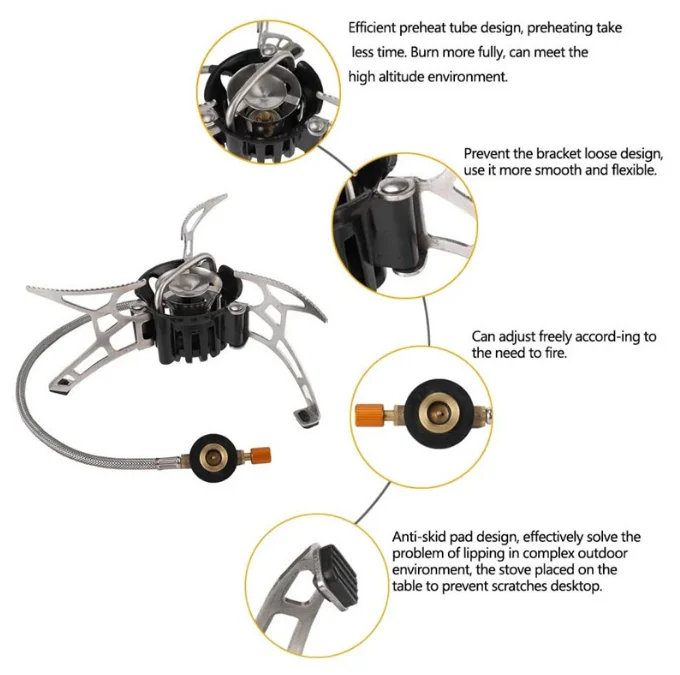 safty al liquefied golden supplier gas stove prices in saudi arabia foldable burner price
