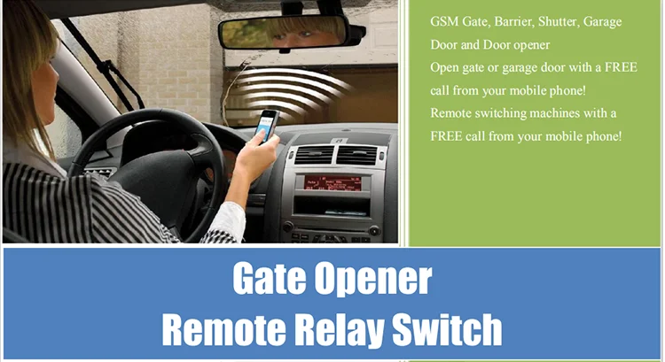 RTU5024 4G gsm relay gsm remote control relay switch 12v