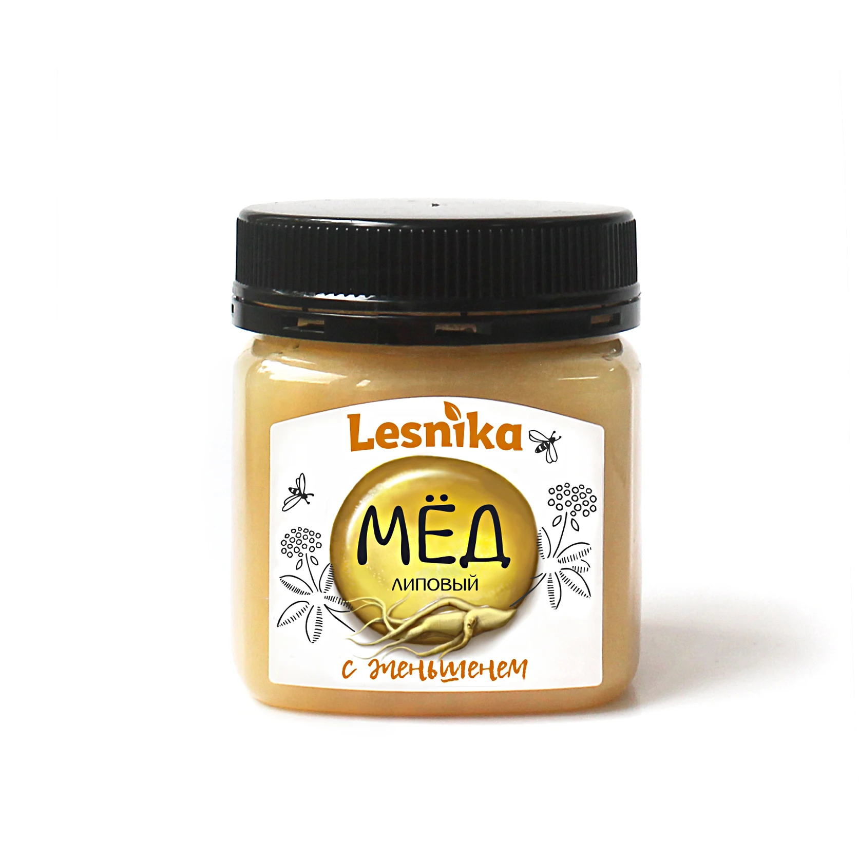 250 г мед липы с женьшенем