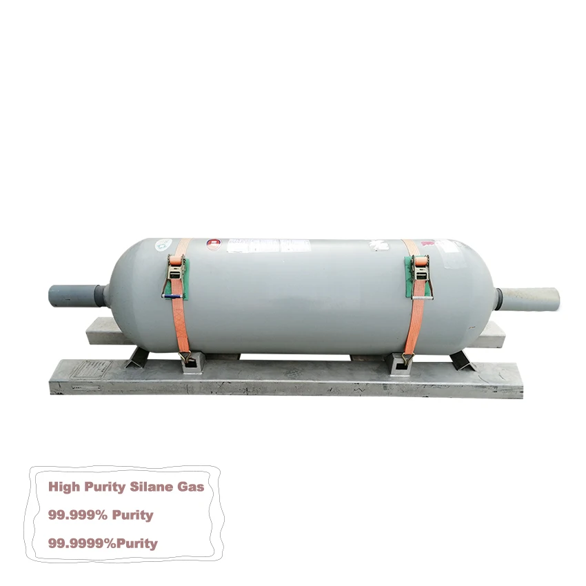 Gigh Quality 6N industrial 99.999% Silane Gas Of Silane Sih4 Gas