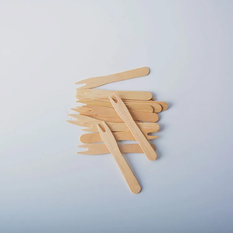 
New style fashion Wooden fruit fork sample service Wooden fruit fork 