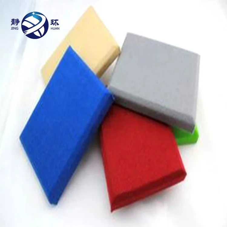 Jinghuan soundproof Material sound isolation foam and Sound Absorbers Panels  acoustic foam for reverberation room