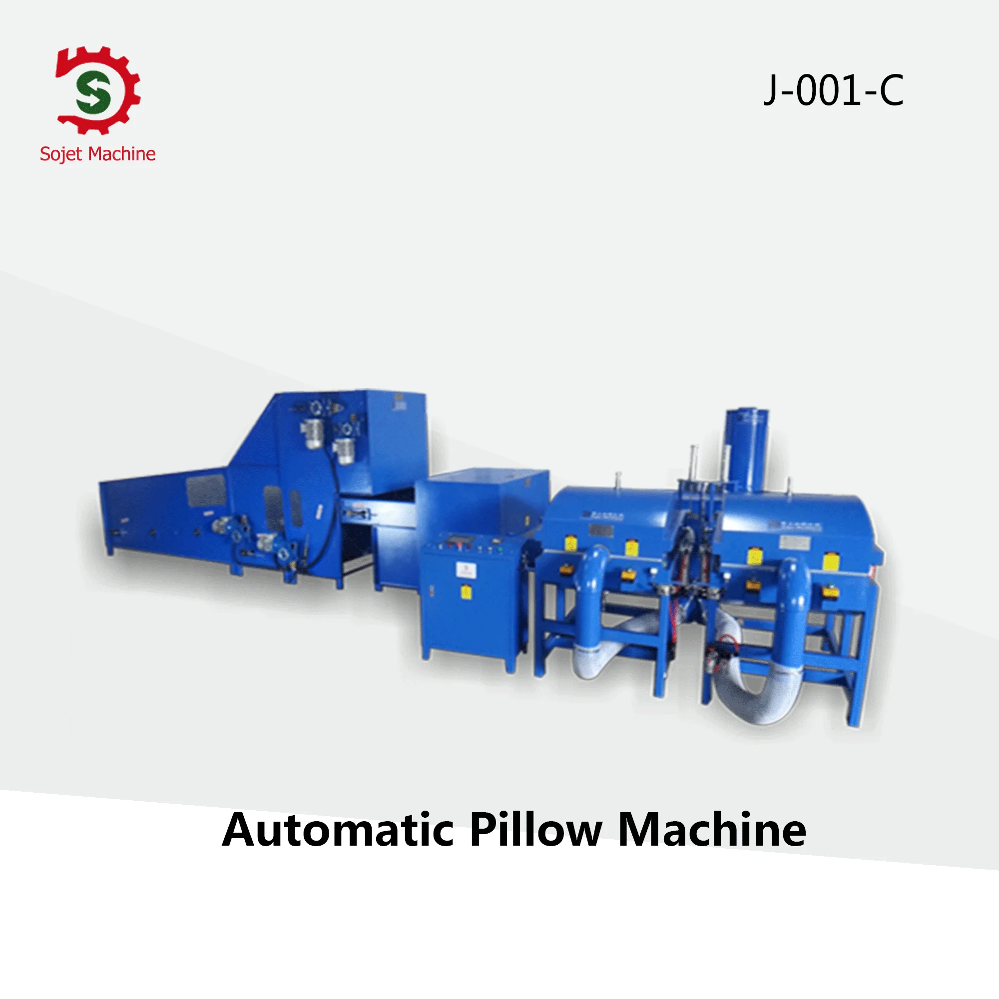 J-001 Home Textile Automatic Polyester Fiber Opening and Pillow Vacuum Filling Machine